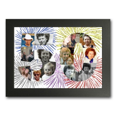 50th Birthday Photo Collage Maker